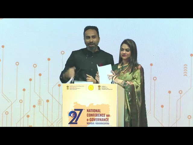 27th National Conference on e-Governance, Mumbai — event stage