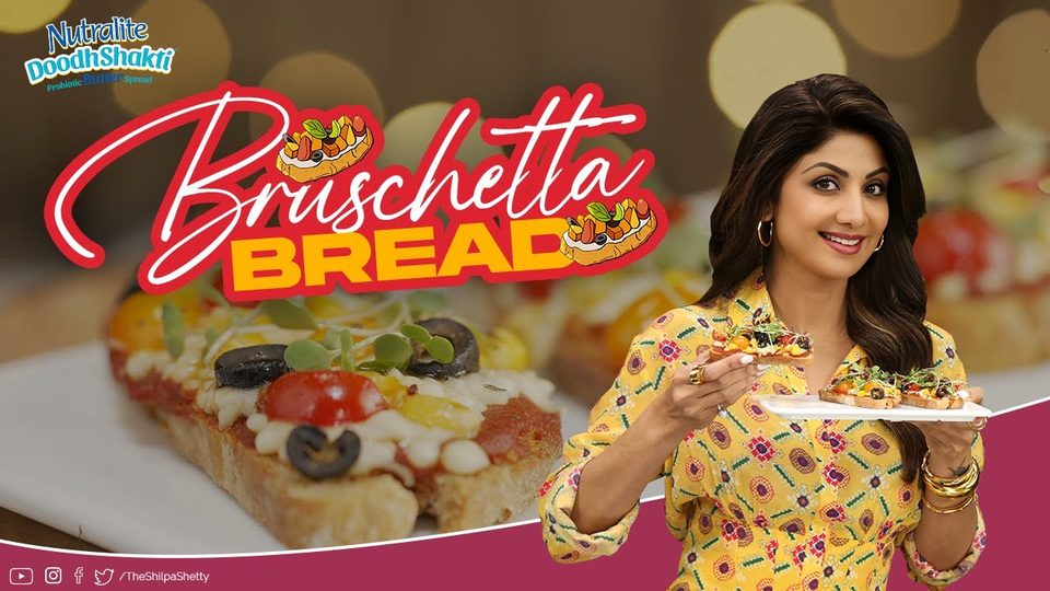 Bruschetta bread for kids — Nutralite episode with Shilpa Shetty Kundra