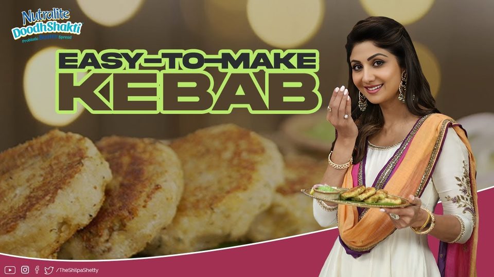 Easy vegetarian kebab — Nutralite Ramzan episode with Shilpa Shetty Kundra